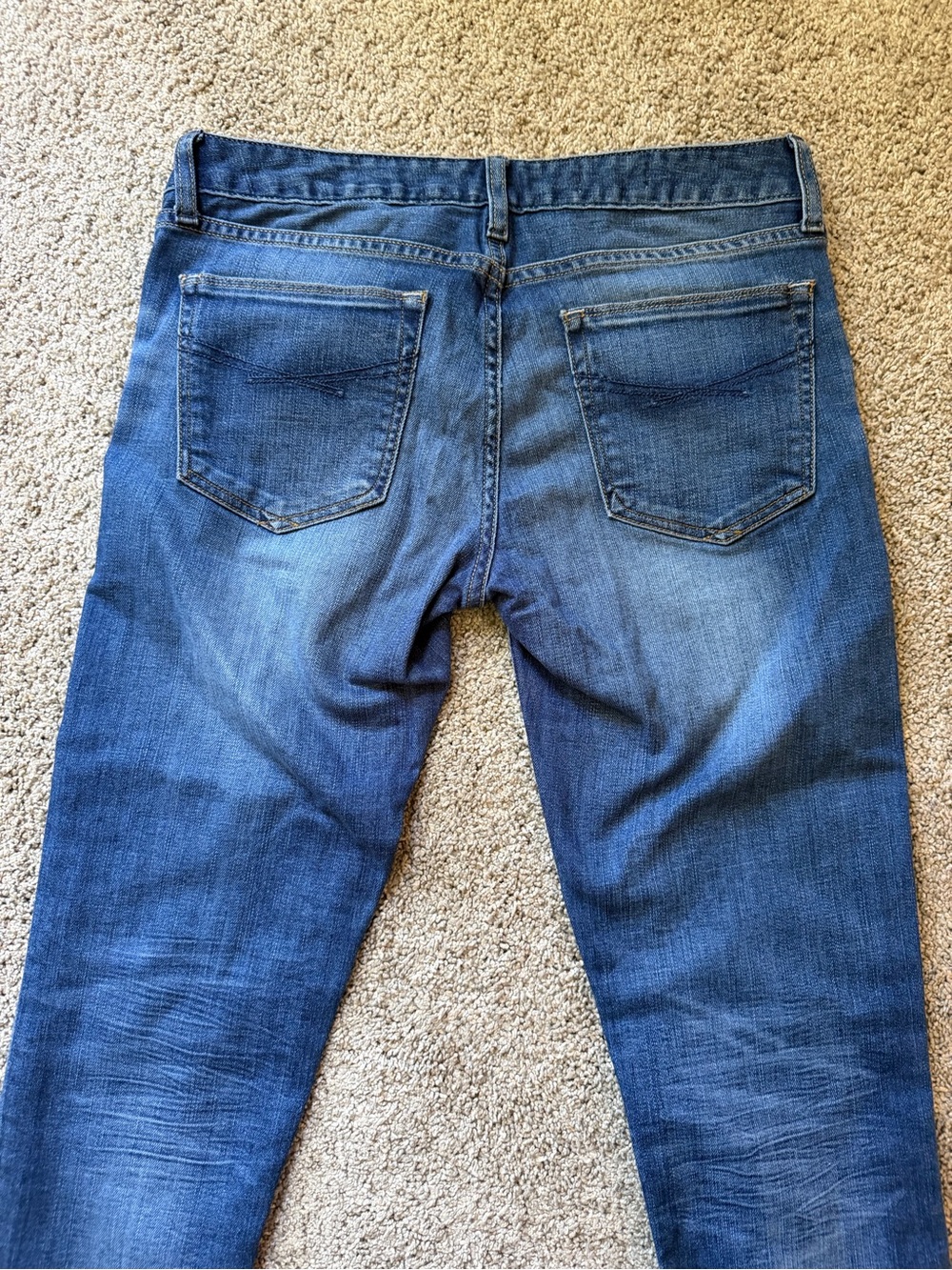 Gap women’s Patchwork low rise Slim Fit Jeans - Blue - Picture 6 of 6